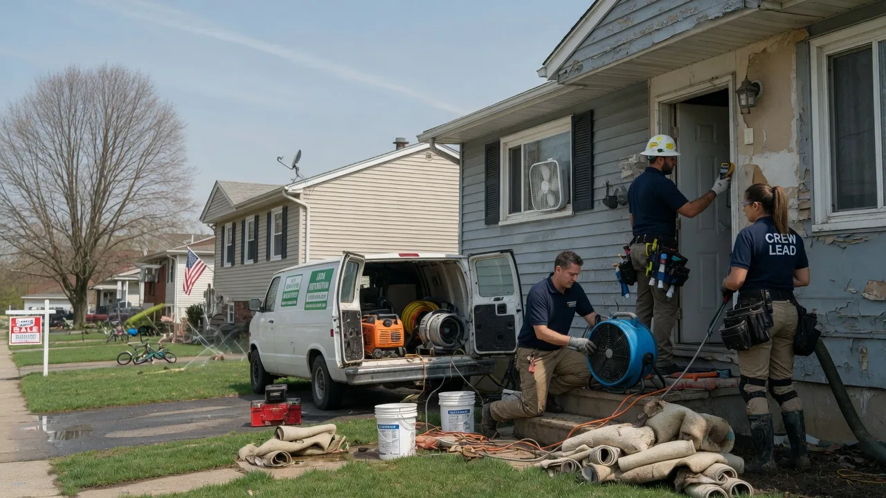 Flood Cleanup in Olin, IA near me